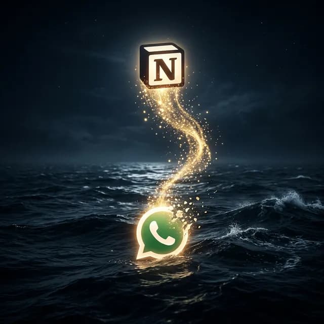 Your WhatsApp Groups Are a Knowledge Graveyard — rescuing knowledge from messaging apps using AI