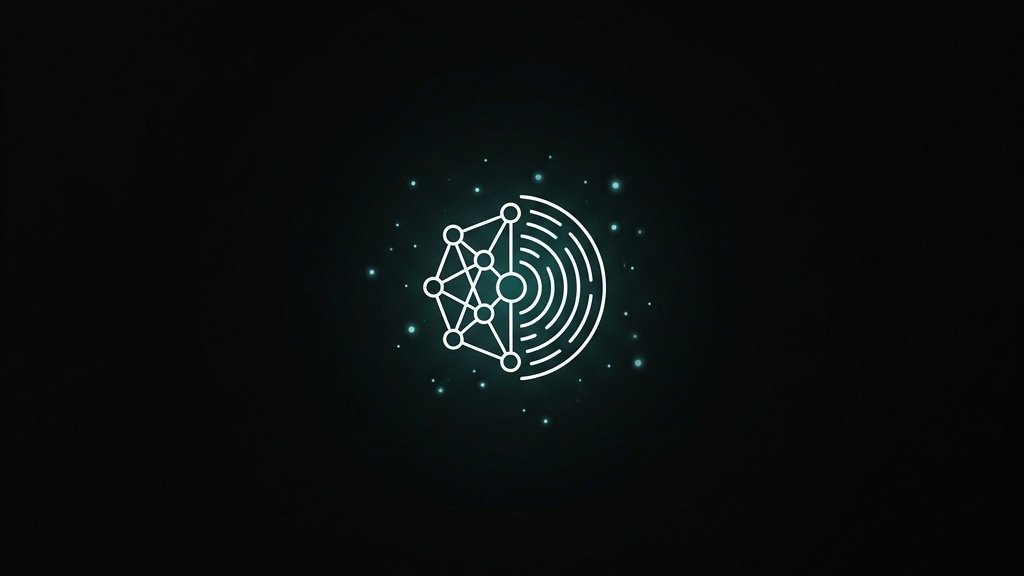 Cultural Language Model — centered minimalist vector schematic